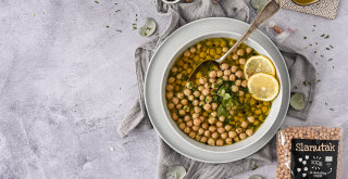 Der Kichererbseneintopf für ein gesundes, farbenfrohes und leckeres Mittagessen