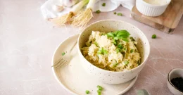 Risotto mit Frühlingszwiebeln