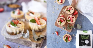 Mini Cheesecake Körbchen