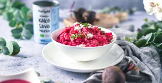 Risotto mit Roter Bete – ein farbenfrohes Highlight!