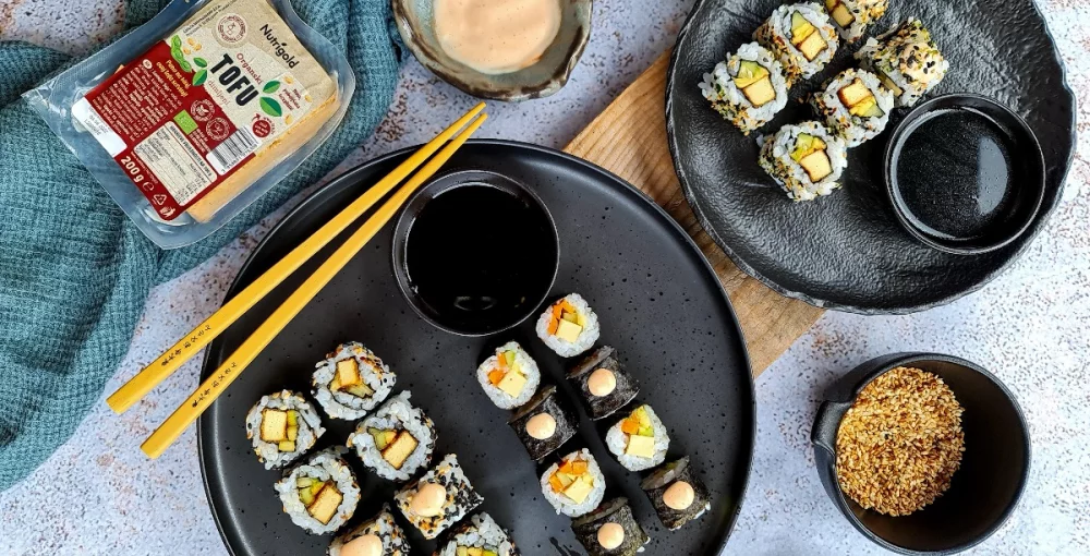 Veganer Sushi