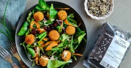 Falafel-Bowl mit Tahini