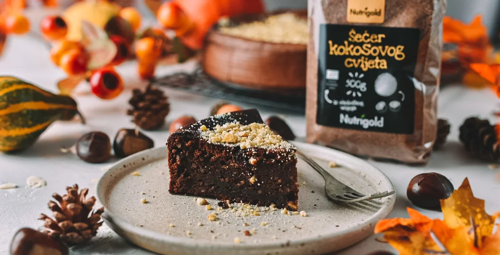 Schokoladentorte mit Maronen