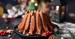 Festlicher Gugelhupf mit Apfel und Zimt – komplett vegan & aromatisch!