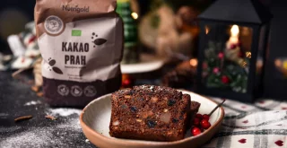 Schokokuchen mit Trockenfrüchten