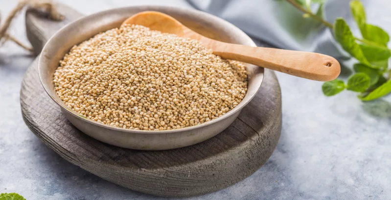 Quinoa in einer Schüssel