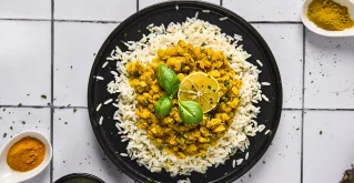 Curry aus gelben Linsen