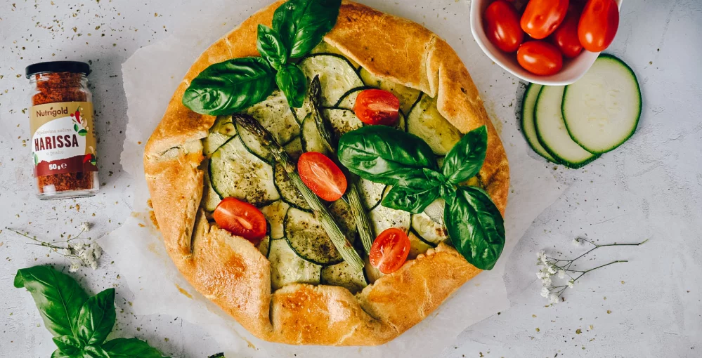 Frühlingsgemüse-Galette