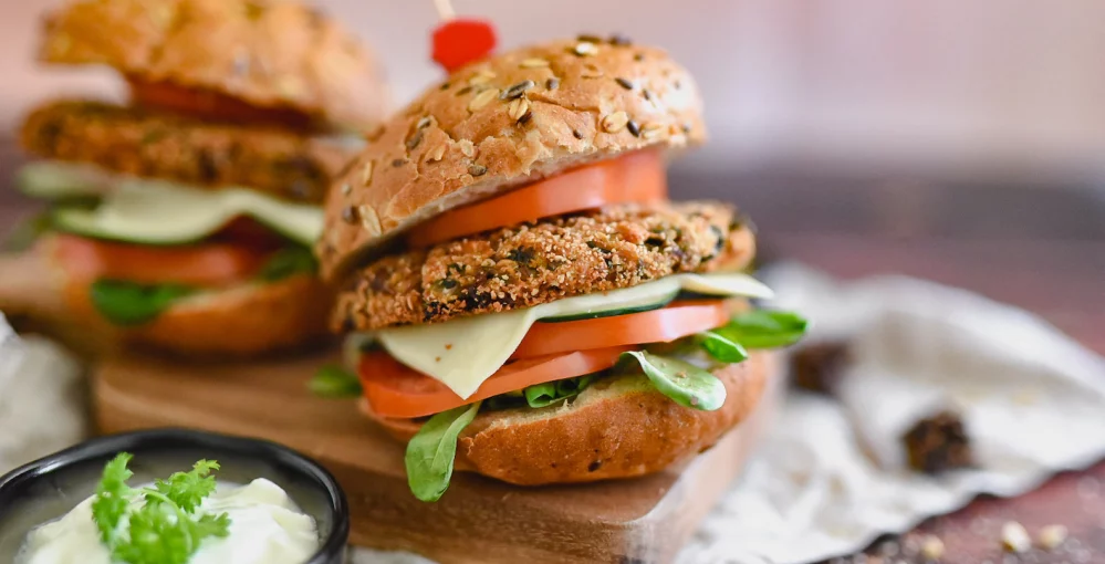 Vegetarischer Burger