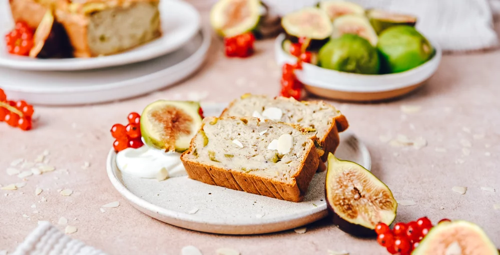 Bananenbrot mit Feigen