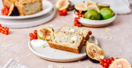 Bananenbrot mit Feigen