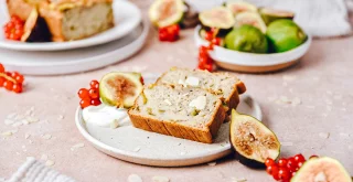 Bananenbrot mit Feigen
