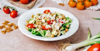 Veganer Caesar Salad