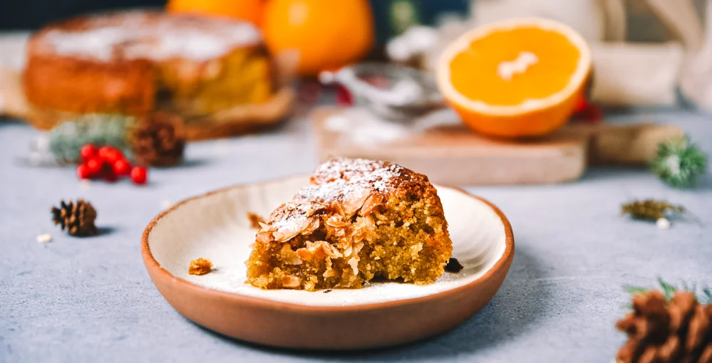 Polenta-Orangen-Torte