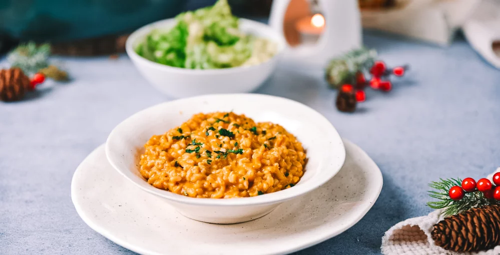 Hafer & Kürbis – eine moderne Variante des klassischen Risottos