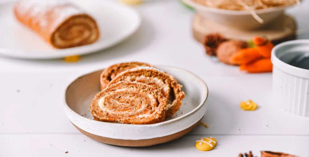 Carrot Cake Biskuitrolle