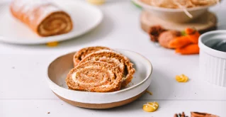 Carrot Cake Biskuitrolle