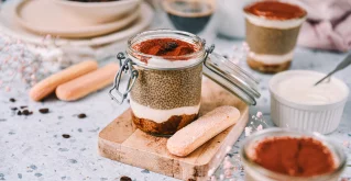 Tiramisu-Chia-Pudding