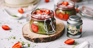 Grün, cremig und überraschend lecker – dieser Matcha-Chia-Pudding begeistert! Matcha-Chia-Pudding