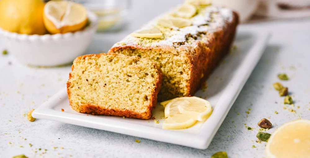 Pistazienkuchen mit Olivenöl