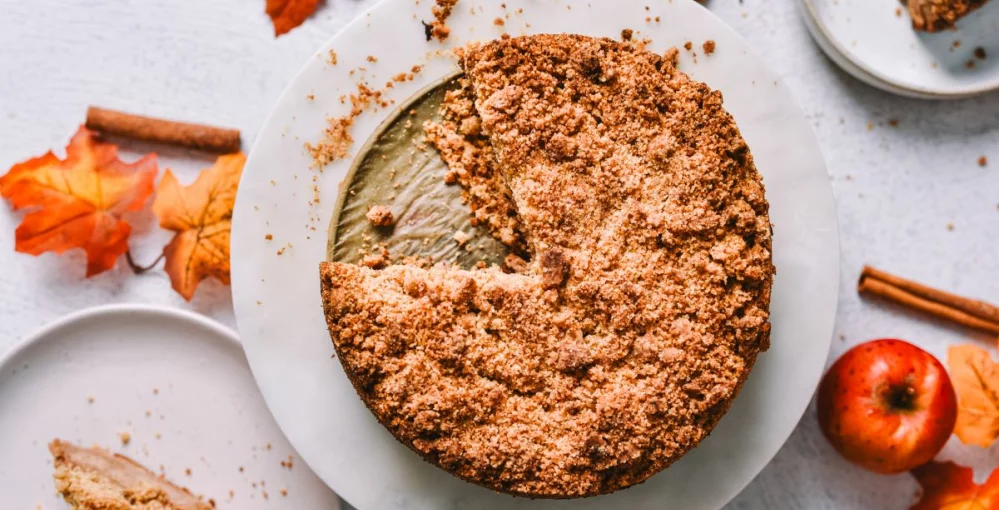 Apfel-Crumble-Kuchen