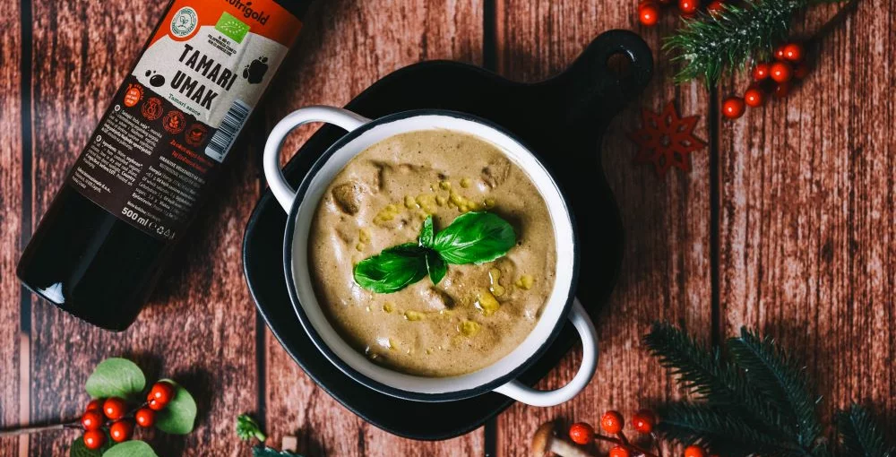 Cremige Pilzsuppe