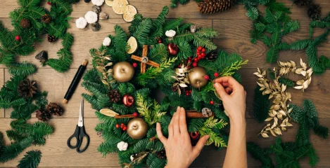 Weihnachtliche Deko aus Lebensmitteln – Ideen für eine festliche Atmosphäre!