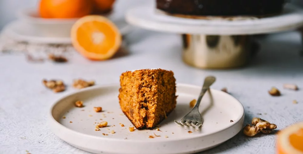 Karottenkuchen mit Orang