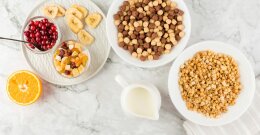 Getreideflocken zum Frühstück