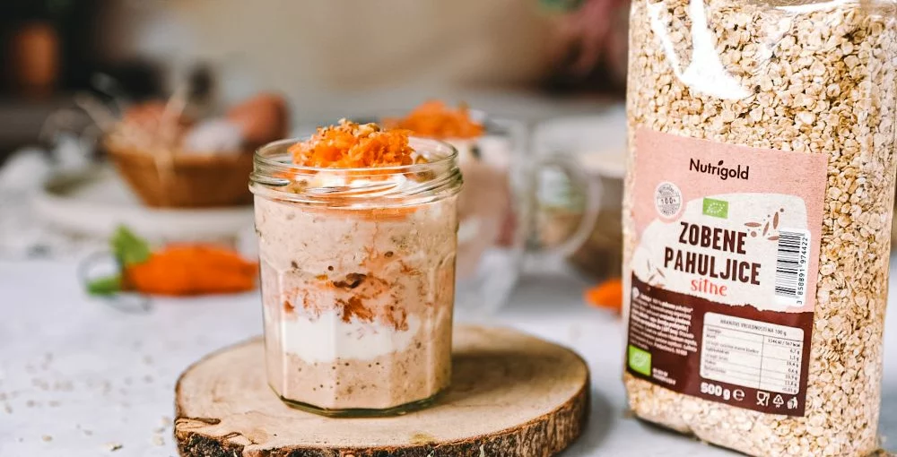 Overnight Oats mit Haferflocken