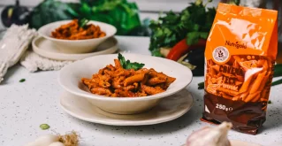 Wenn Ofengemüse auf Pasta trifft, entsteht echtes Soulfood! Pasta mit Ofengemüse