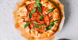 Galette mit Tomaten und Ricotta