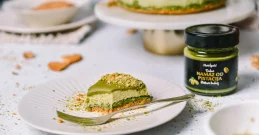 Cheesecake mit Pistazien