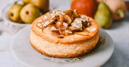 Cheesecake mit Birnen – das perfekte Zusammenspiel von Frucht & Creme