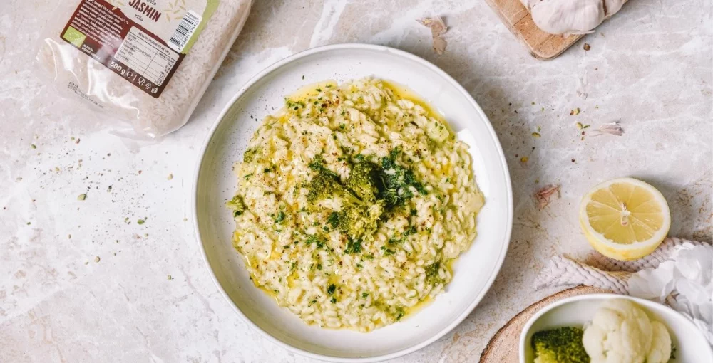 Cremiges Risotto mit Brokkoli & Blumenkohl – einfach gut!