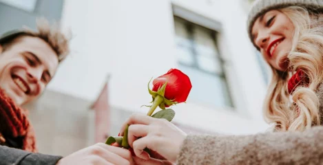 Valentinstag zu zweit