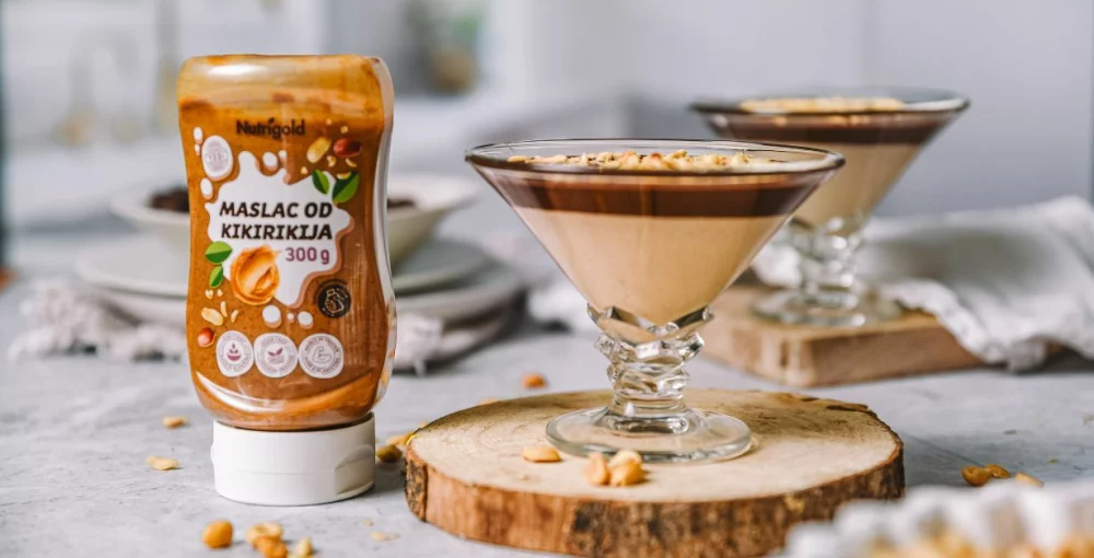 Protein Erdnuss Mousse