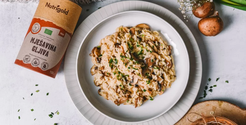 Pilzrisotto