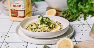 Couscous mit Spargel
