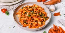 Ratatouille-Pasta – mediterrane Aromen für warme Tage!