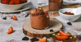 Schokoladen-Protein-Mousse