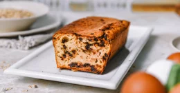 Bananenkuchen mit Schokolade