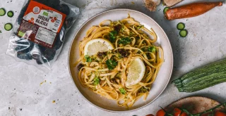 Zucchini, Zitrone & getrocknete Tomaten!