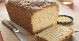 Hirsebrot in Scheiben geschnitten
