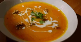 Cremige Kürbissuppe